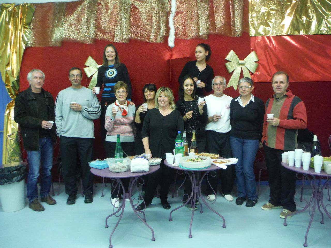 apéro noël du groupe de tai chi chuan