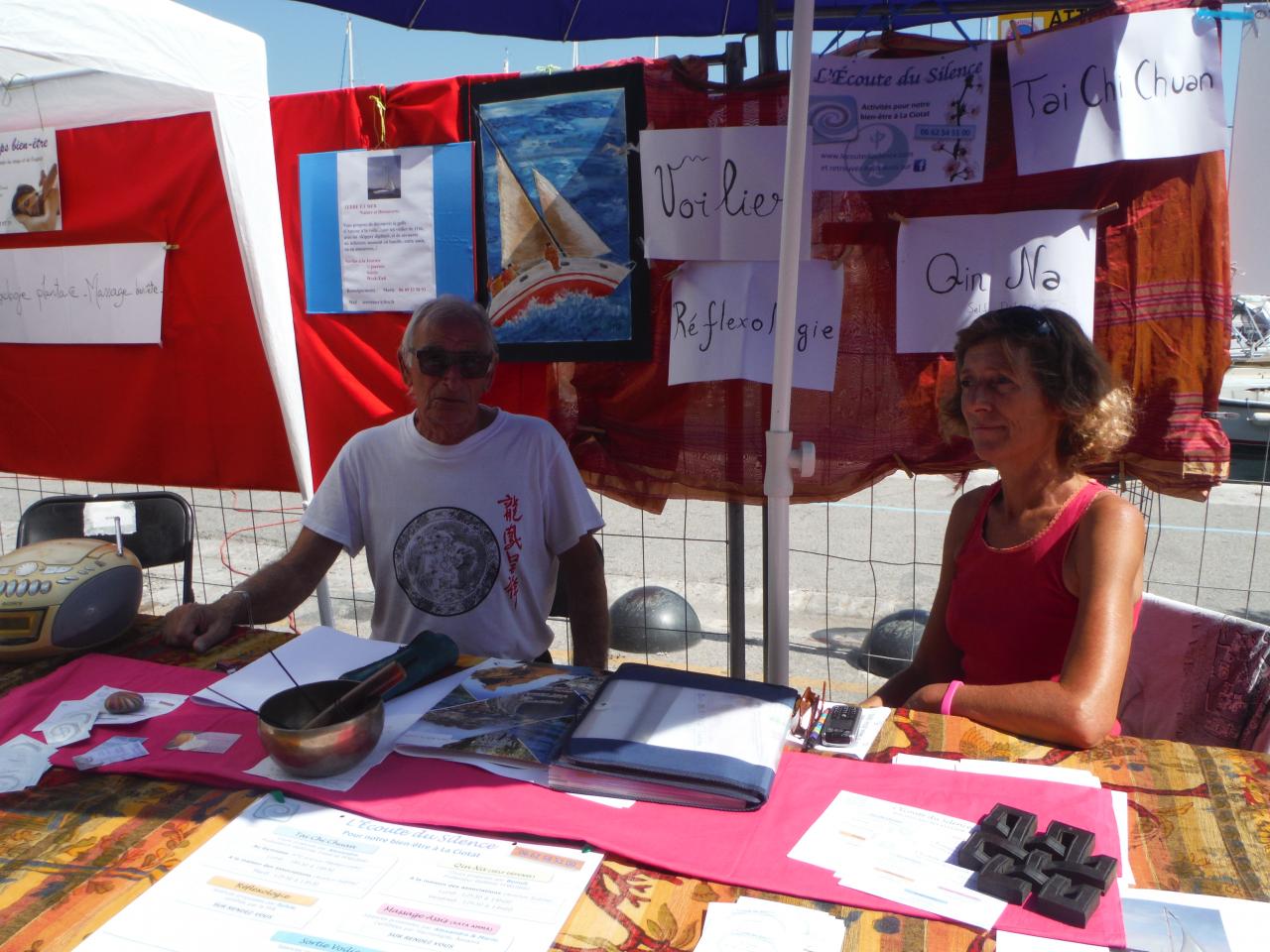 stand d'accueil 