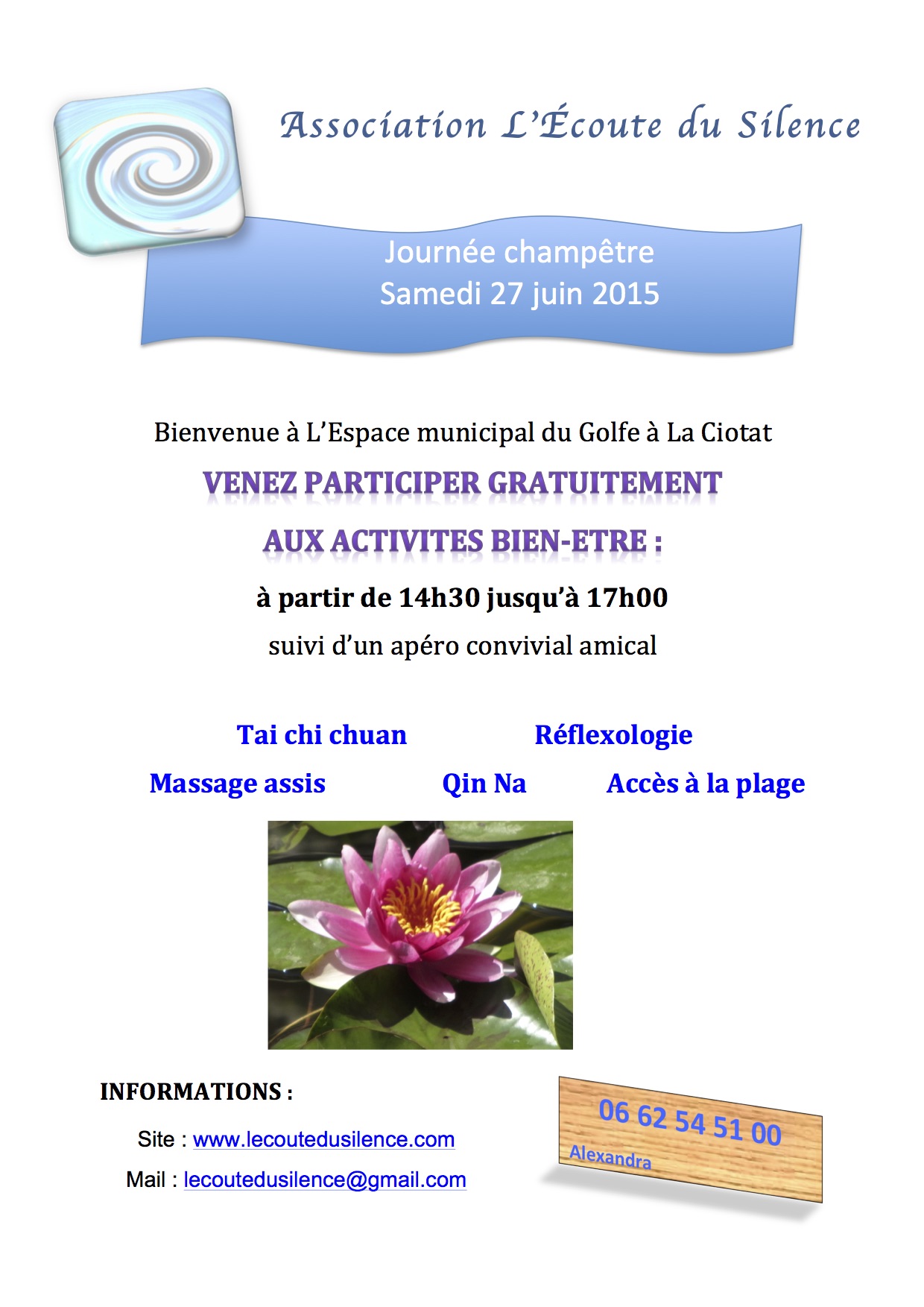 Invitation journée partagée